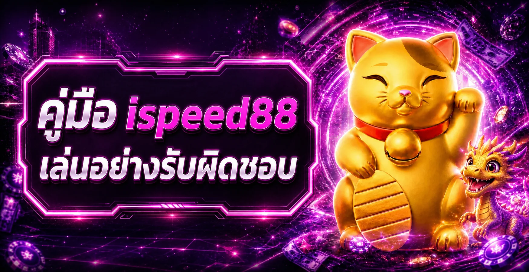 ispeed88 เล่นอย่างรับผิดชอบ ตั้งงบให้ชัด